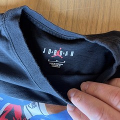 Jordan Black T-Shirt Size M Flight Essentials Clouds Jumpman Nike Air 23