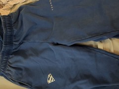 Young La Superman Blue Sweats Size M And Young La DarkKnight White Shirt Size L