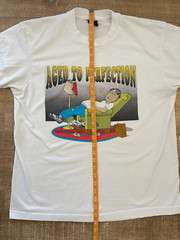 Vintage “Aged To Perfection” Men’s T-shirt XL Single Stitch