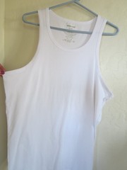 TOMMY JOHN MEN’S COTTON BASIC SLEEVELESS UNDER SHIRT TANK, WHITE, XL, NWOT