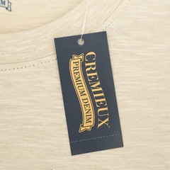 Cremieux Men’s T-Shirt Liberty Crew M Beige 100% Cotton NWT