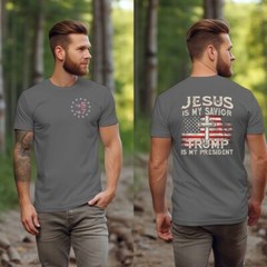 Trump 2024 Jesus My Savior MAGA 45 47 Missed Me Never Surrender Legend T-Shirts