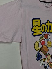 Kirby Japanese Pink Graphic Print T-shirt Size M (38/40) casual