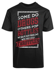 Some Do Drug Other Pop Bottles New Mens Shirt Stylish Funny Humor Casual Top Tee