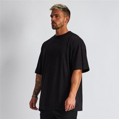 Zonbailon Mens Tshirt O-neck Cotton Breathable Short Sleeve Summer Plus Size