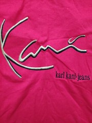 Vintage 90s Karl Kani tupac biggie ny streetwear embroidered logo shirt usa