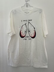 Cult BMX Shirt Mens XL White Only Have Eyes For You Bike Riding The End Is Near