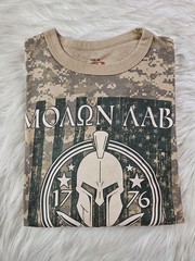 Rothco Shirt Mens M Infowars Camo Camouflage Military Tee T-Shirt Long Sleeve