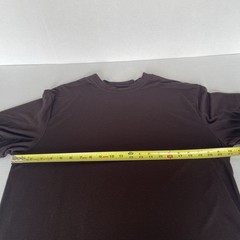 Haggar Men’s Large Brown Crew Neck T-Shirt Short Sleeve Soft