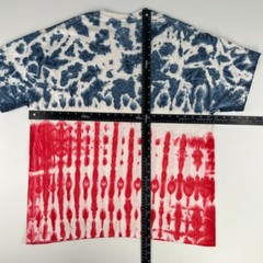 Colortone Shirt Men Extra Large Tie Dye Cotton Patriotic USA Work Party Core Nw