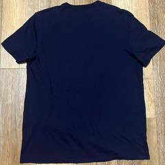Taylor Stitch Mens Slub Pocket Tee Rinsed Indigo Blue 100% Organic Cotton 42 L