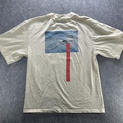 Monster Trend Shirt Mens XL Beige Graphic Swimmer Back Print Casual Streetwear