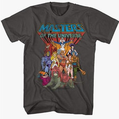 Masters of The Uni… TV Series The Whole Group Gang Adult T-Shirt Tee