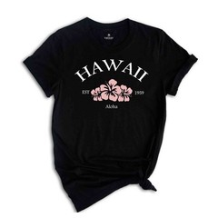 Hawaii Shirt, Summer Shirt, Flower Shirt, Trendy Summer Shirt, Flower Shirt, Bea
