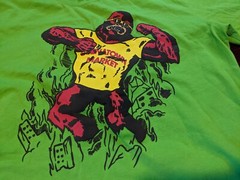 Chinatown Market Men’s Gorilla T-Shirt Green Size Medium