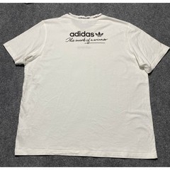 Adidas 4.0 Originals Mens 2XL White The Mark of a Winner Graphic Trefoil T-Shirt