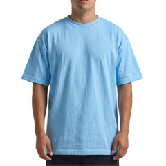 Shaka Wear 6.0 oz Active Short Sleeve T-Shirt (Black/White)