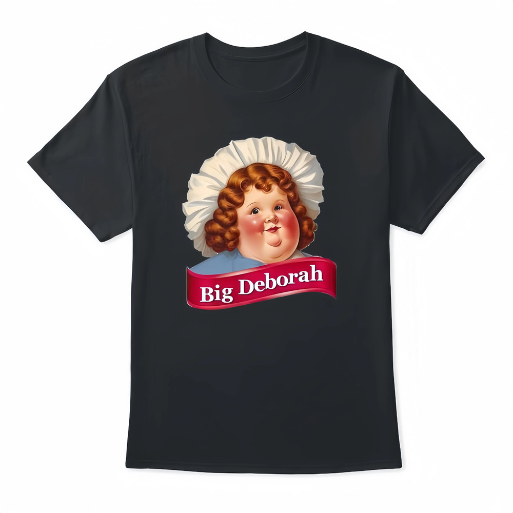 Mens Vintage Big Deborah Cotton T-Shirt – Unisex Normal Type Lightweight Funny