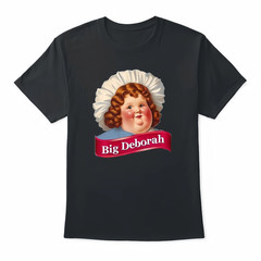 Mens Vintage Big Deborah Cotton T-Shirt – Unisex Normal Type Lightweight Funny