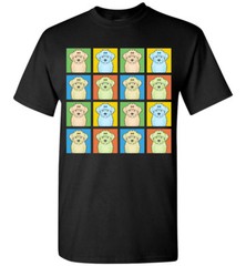 Maltipoo Cartoon Pop-Art T-Shirt Tee – Men Women’s Youth Tank Short Long Sleeve
