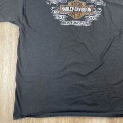Harley Davidson T Shirt Work Sucks It’s Time To Ride Y2K Men’s 2XL Hanes Beefy T