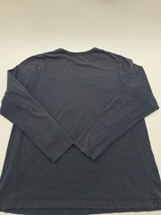 Timberland T-shirt Men L Blue Graphic Print Logo 100% Organic Cotton.#45053