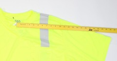 GSS Safety Shirt Mens 2XLT Tall Yellow Black Hi Vis Reflective ANSI Class 2