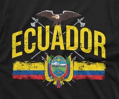 Mens Ecuador Patriotic Shirt Ecuadorian Gift Ecuador National Country Flag Shirt