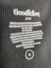 Goodfellow & Co Black Cotton Ribbed Knit Tank Top Size M