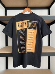 Vintage 2003 Marilyn Manson The Golden Age of Grotesque Black T-shirt Sz M