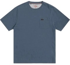 Wrangler Big & Tall Men’s Pocket Tee Blue Gray Red OR Brown XLT, XXLT or 3XL NWT