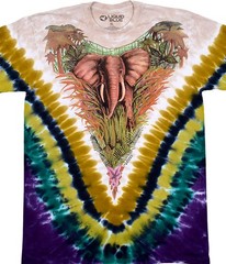 Endangered Tie-Dye T-Shirt Liquid Blue