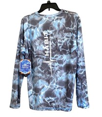 Habit Mens Small UPF 40+Long Sleeve Performance Shirt Wicking Cooling Quick Dry
