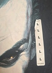 The Joker Men’s Graphic Print T-Shirt DC Comics Alex Ross Solid Black Size Large