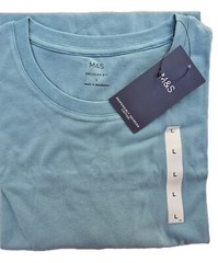 Mens M&S T-shirt Cotton Choice of Pack Size & Colour M L XL 2XL 3XL 4XL Reg Long