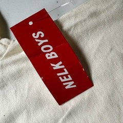 NWT FULL SEND Unisex Cream Short Sleeve Graphic Logo Tee Shirt – Size Small