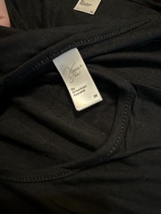 American Apparel Unisex Black Viscose T-shirt Size Medium (Old/Deadstock NWOT)