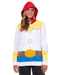 Disney Toy Story Women’s I Am Jessie Juniors Costume Zip Up Hoodie