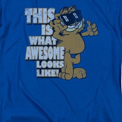 Garfield Awesome Licensed Adult Unisex T-Shirt Regular Fit Tee SM-3X