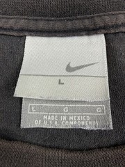 Vtg Nike Air Force 1 Shirt Black Sun Faded Distressed Grunge Hip Hop Y2K Mens L