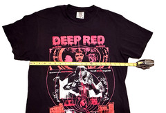 Deep Red (1975) Movie Graphic M Black T-Shirt Horror Argento Profundo Goblin