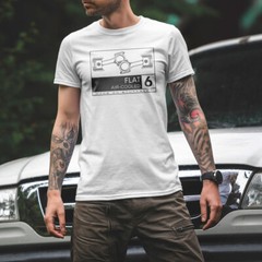 Flat 6 Air Cooled, Boxer Engine T-Shirt, Flat Six TShirt, Flat 6 Shirt