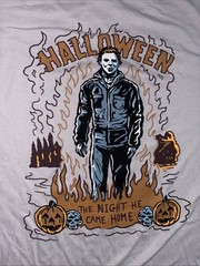 NWT Halloween Michael Myers “The Night He Came Home” Gray T-Shirt Mens Size 2XL