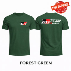 Toyota GR Racing Shirt Gazoo Motorsport Logo Tee JDM Car Fan Unisex Size S-4XL