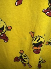 Pac-Man All Over Print T-Shirt Men’s 2XL Yellow Namco C-Life Group Graphic Tee