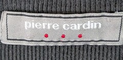 Pierre Cardin Rib Knit TeeShirt Men’s XL Black Minimalist Boxy Casual Lux
