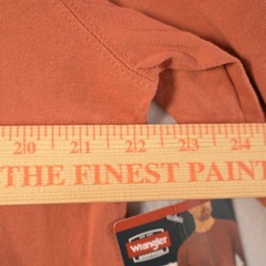 Wrangler Workwear Mens Redwood Long Sleeve Heavyweight Pocket Tee WW55270 L