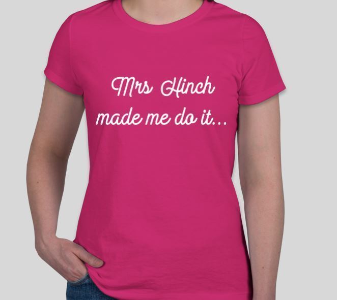 Mrs Hinch made me do it cleaning zolfora wax melt home Tshirt t shirt ladys gift
