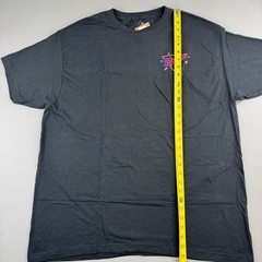 Hello Kitty by Sanrio Hello Kitty Unisex XL Black Japanese Text Neon Logo NWT