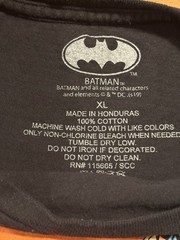 Batman Variants DC Retro Style Shirt. Men’s Size XL Black.